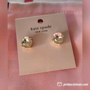 Kate Spade Gumdrop Stud Earrings - Clear